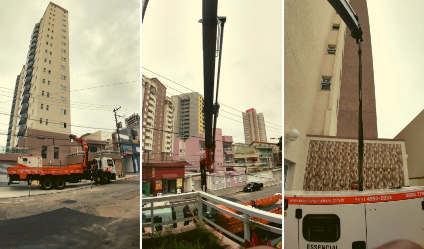 Entrega em Condomínio Residencial