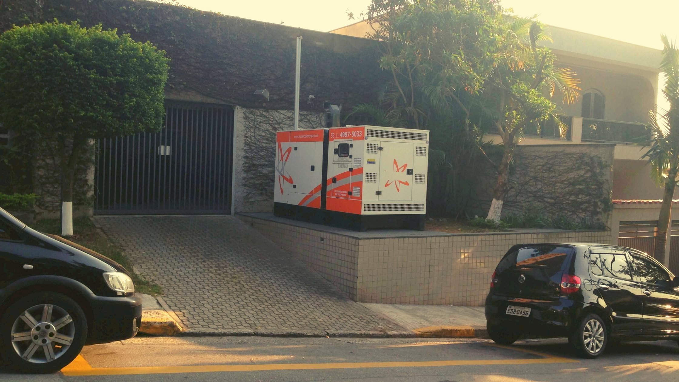 Instalações Externas de Grupos Geradores de Energia